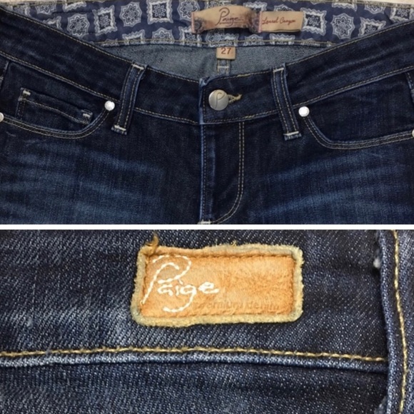 PAIGE Laurel Canyon Low Cut Bootcut Jeans, Sz. 27 - Picture 8 of 8
